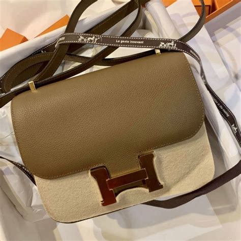 hermes beige de weimar|HERMES Evercolor Constance 18 Beige De Weimar.